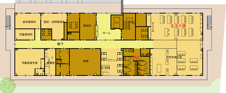 1階平面図